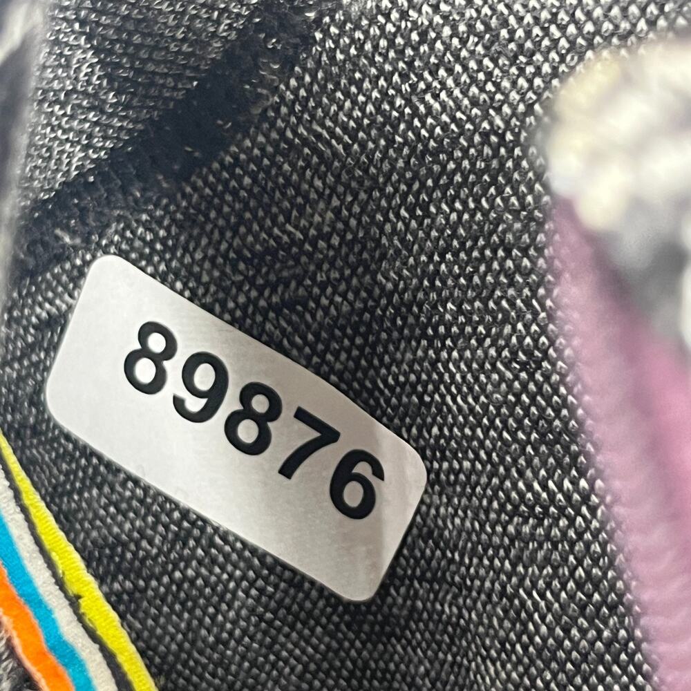 SMARTWOOL Top Womens M Merino 250 Base Layer 1/4 Zip Geometric Thermal Black - Picture 12 of 12